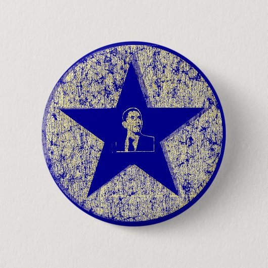 OBAMA-STERN-KNOPF BUTTON (Vorderseite)