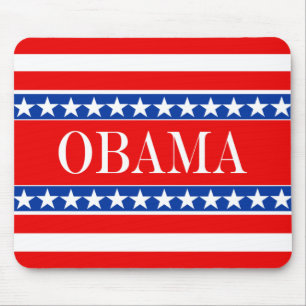 Obama - Sterne und Streifen Mousepad