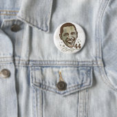 Obama-stilvoller Präsident 44 Knopf Button (Beispiel)