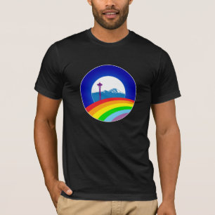 Obama-Stolz, Ltd.-Ausgaben-Seattle-Shirt, schwarz T-Shirt