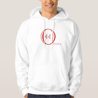 Obama Sweat Shirt White/Red