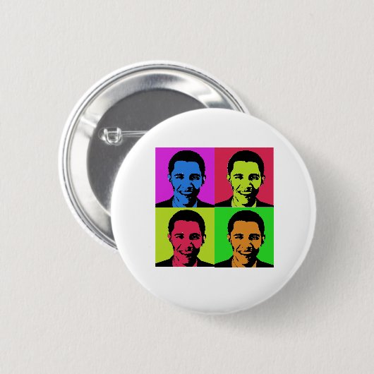 Obama-T - Shirt Button (Vorne & Hinten)
