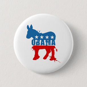 Obama-T - Shirt Button