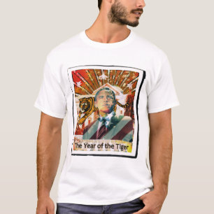 Obama T - SHIRT Das Jahr des Tigers