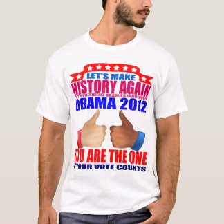 Obama-T - Shirt: Obama 2012 - machen Sie T-Shirt