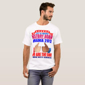 Obama-T - Shirt: Obama 2012 - machen Sie T-Shirt (Vorne ganz)