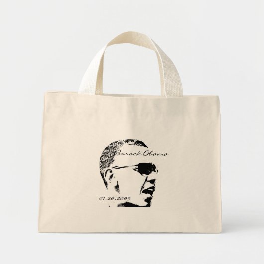 Obama-Tasche Mini Stoffbeutel (Vorne)