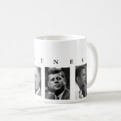 OBAMA-TASSE: GRÖSSE Lincoln FDR JFK Obama Kaffeetasse (VorderseiteRechts)