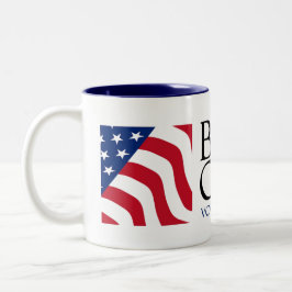 Obama-Tasse (viele Tassenarten verfügbar) Zweifarbige Tasse