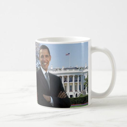 Obama Tasse zur Amtseinführung 2009 (Rechts)