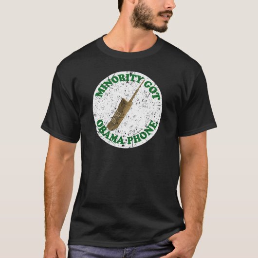 Obama-Telefon T-Shirt (Vorderseite)