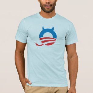 Obama-Teufelblau T-Shirt