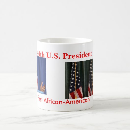 Obama Titusville, Obama, erstes Kaffeetasse (Mittel)