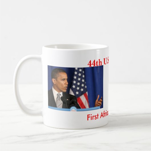 Obama Titusville, Obama, erstes Kaffeetasse (Links)