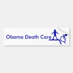 Obama-Todessorgfalt-Autoaufkleber Autoaufkleber