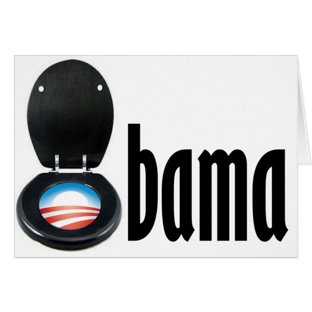 Obama (Toilette) (Vorderseite (Horizontal))