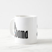 Obama (Toilette) Kaffeetasse (Vorderseite Links)