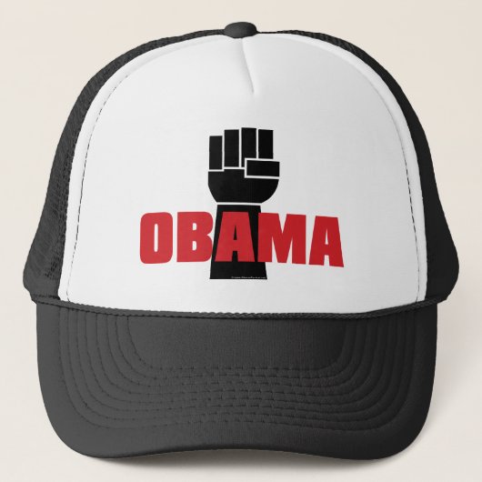Obama! Truckerkappe (Vorderseite)