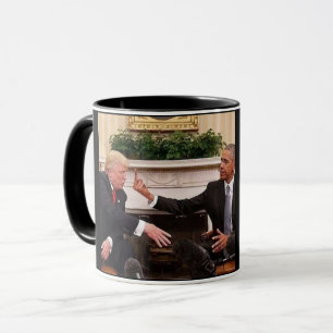 OBAMA TRUMP POLITISCHER HUMOR TASSE