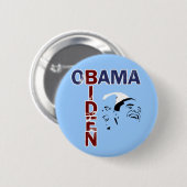 Obama u. Biden '08 Button (Vorne & Hinten)