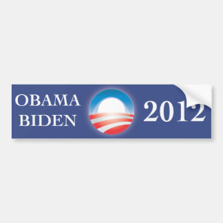 Obama- u. BidenAutoaufkleber 2012 Autoaufkleber