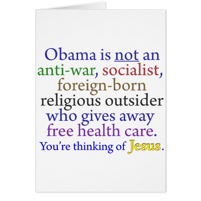 Obama u. Jesus (Vorne)