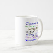 Obama u. Jesus Kaffeetasse (VorderseiteRechts)
