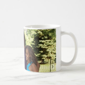 OBAMA- u. MICHELLE-Tasse - besonders angefertigt Kaffeetasse