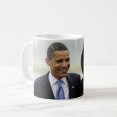 OBAMA- u. MICHELLE-Tasse Kaffeetasse (Vorderseite Links)