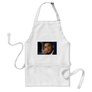 Obama "Über Veränderung" Weisheitszitate Geschenke Schürze