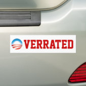 Obama überbewertet autoaufkleber (Auf Auto)