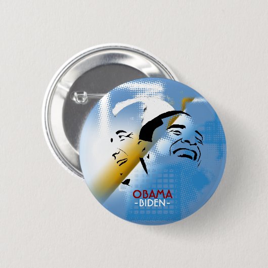Obama und Biden Button (Vorne & Hinten)