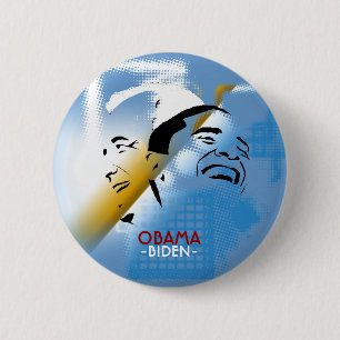 Obama und Biden Button