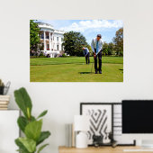 Obama und Biden tun, was sie am besten tun Poster (Heimbüro)