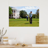 Obama und Biden tun, was sie am besten tun Poster (Küche)