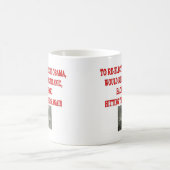 OBAMA UND TITANIC KAFFEETASSE (Mittel)