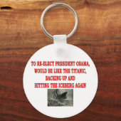 OBAMA UND TITANIC SCHLÜSSELANHÄNGER (Vorderseite)