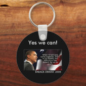 Obama-Unity Schlüsselanhänger (Vorderseite)