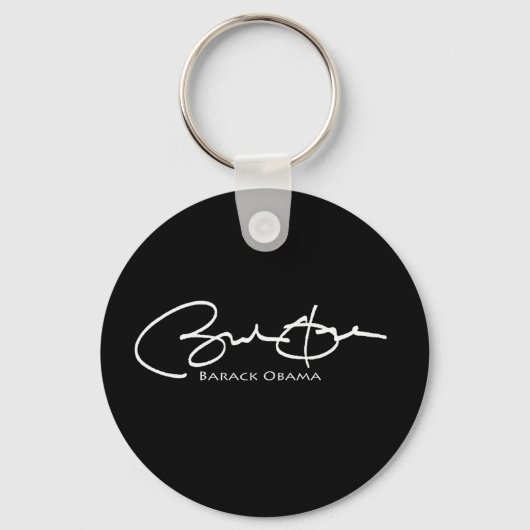 Obama Unterzeichnung Schlüsselanhänger (Vorderseite)