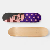 Obama US Flag Skateboard Deck (Horizontal)