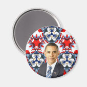 Obama, USA_ Magnet (Vorderseite/Rückseite)