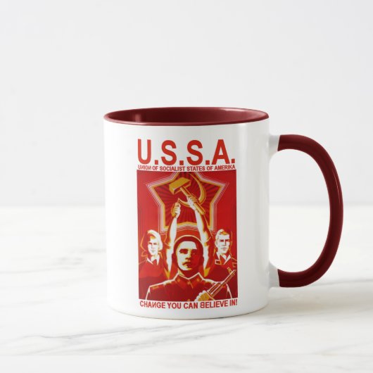 Obama USSA Tasse (Rechts)