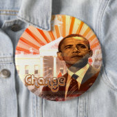 Obama-Veränderung Button (Beispiel)