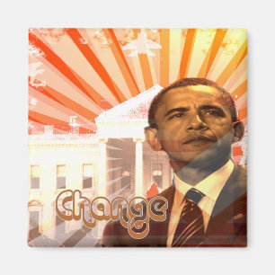 Obama-Veränderung Magnet