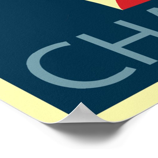 Obama-Veränderung Poster (Ecke)