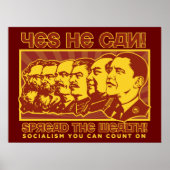 Obama verbreitet das Vermögenspatent Poster (Vorne)