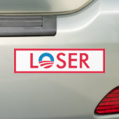 Obama-VERLIERER Autoaufkleber (Auf Auto)