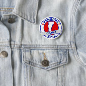 Obama - Vermont Button (Beispiel)