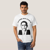 Obama-Vermutung können wir nicht T-Shirt (Vorne ganz)