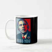 Obama verpasst Ihr politisches Shirt Kaffeetasse (Links)
